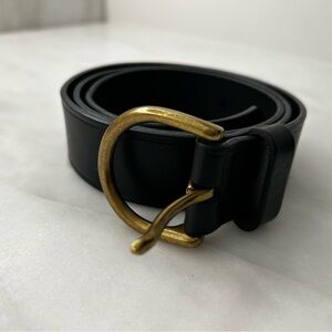 Madewell Perfect Leather Belt Size S